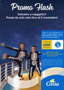 Crociere a prezzi da urlo! Fino al 5/11