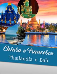 Locandina viaggio di nozze Thailandia e Bali