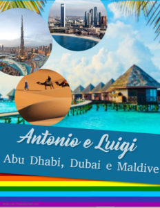 Locandina VIaggio di nozze Gay Ad Abu Dhabi, Dubai e Maldive