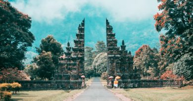 Le porte del Paradiso nell'Isola di Bali