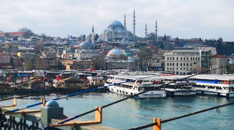 Ponte di Galata e Soulimaniye Cameii