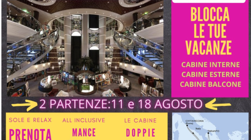 offerta msc divina da civitavecchia