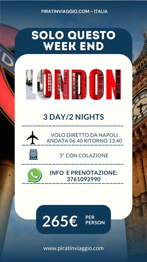 londra meravigliosa da 275€